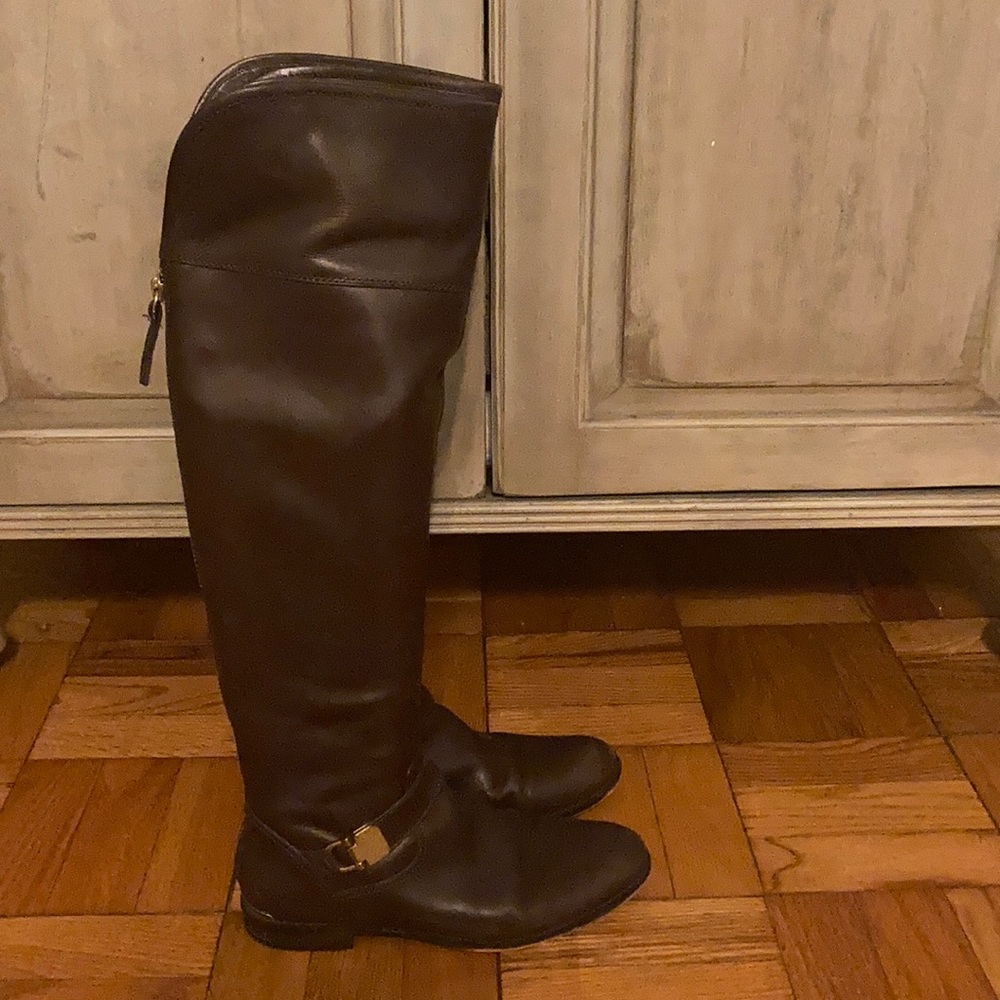 Tall Brown Coach Boots